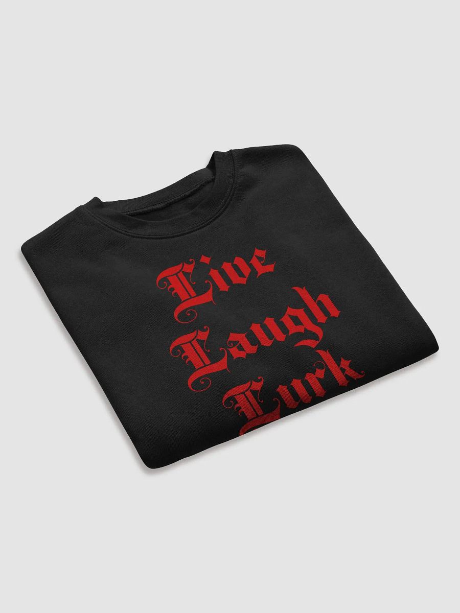 Live Laugh Lurk || Crop Crewneck product image (7)