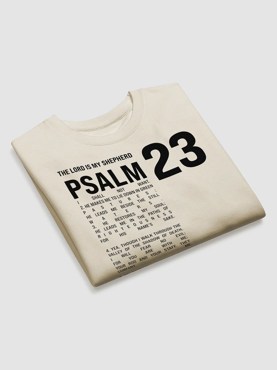 The Lord Is My Shepherd – Psalm 23 Sweatshirt product image (2)