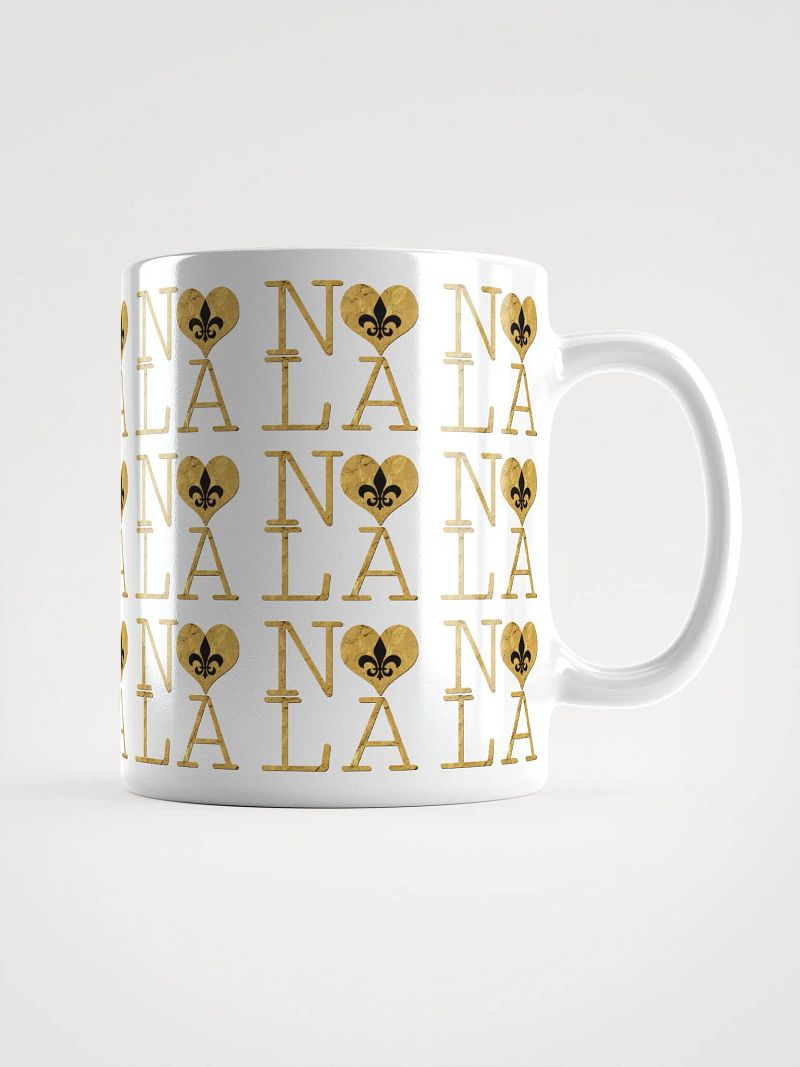 I LOVE NOLA **LEGACY MUG** (FULL GOLD WRAP + FULL INFINITY)