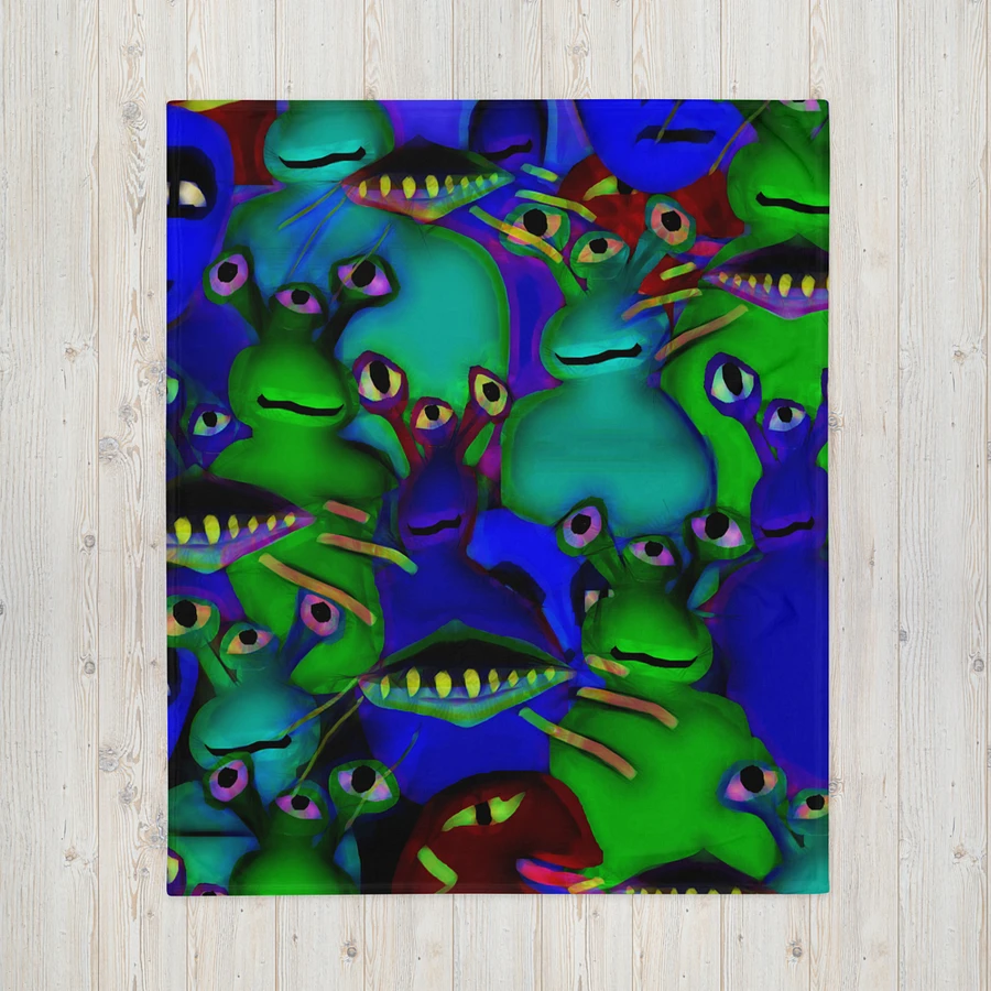 Aliens Collage Throw Blanket product image (14)