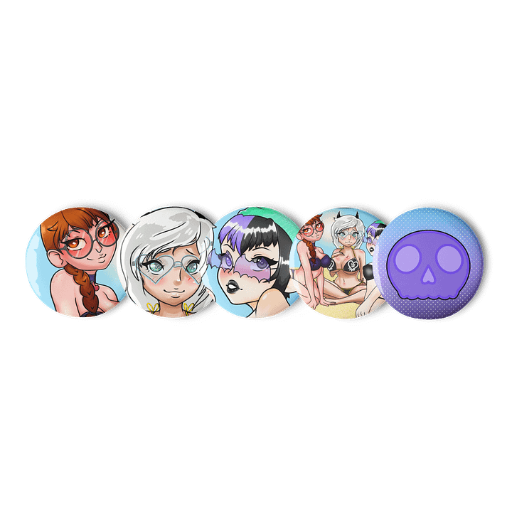 Disabled Baddie Summer Pins product image (1)