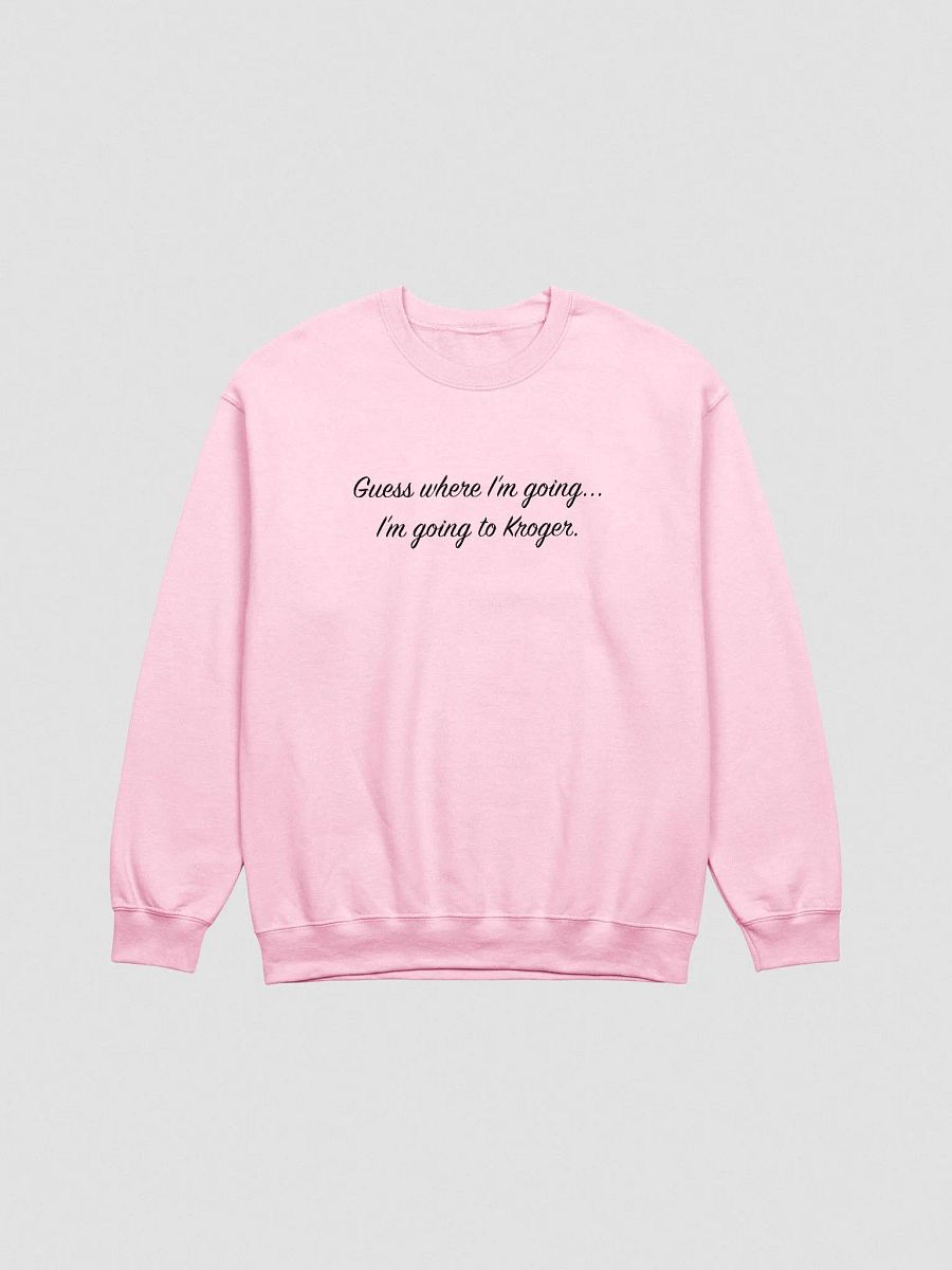 Guess where im going... (Embroidered) product image (1)