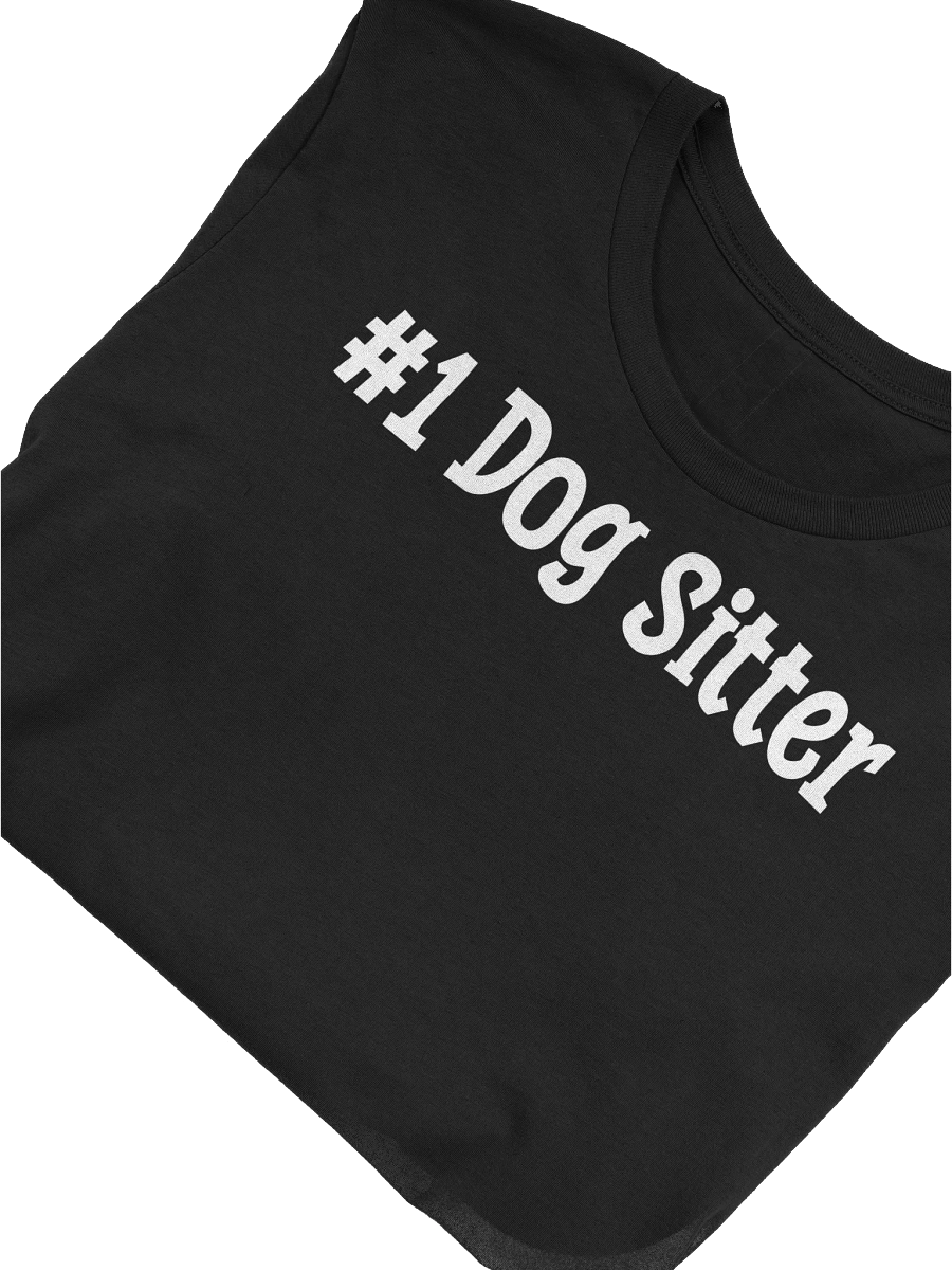 #1 Dog Sitter T-Shirt Gift For Dog Sitters product image (1)