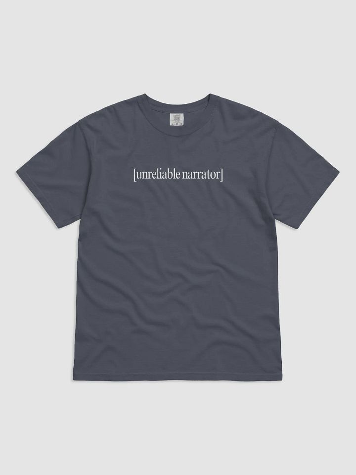 Unreliable Narrator tee product image (7)