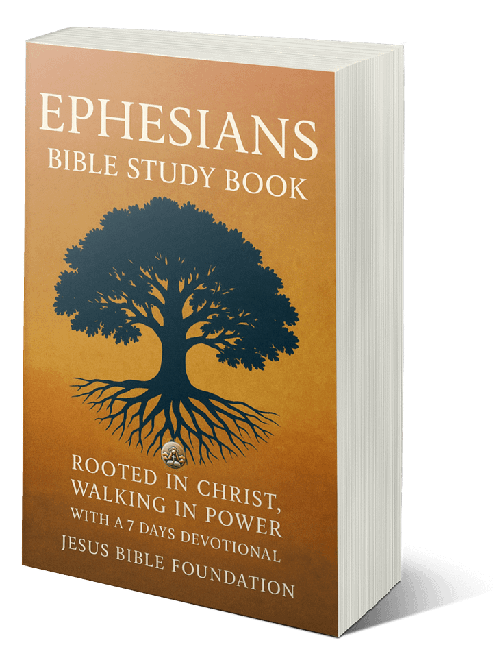 Ephesians Bible Study Book: Rooted in Christ, Walking in Power With A 7 Days Devotional product image (1)