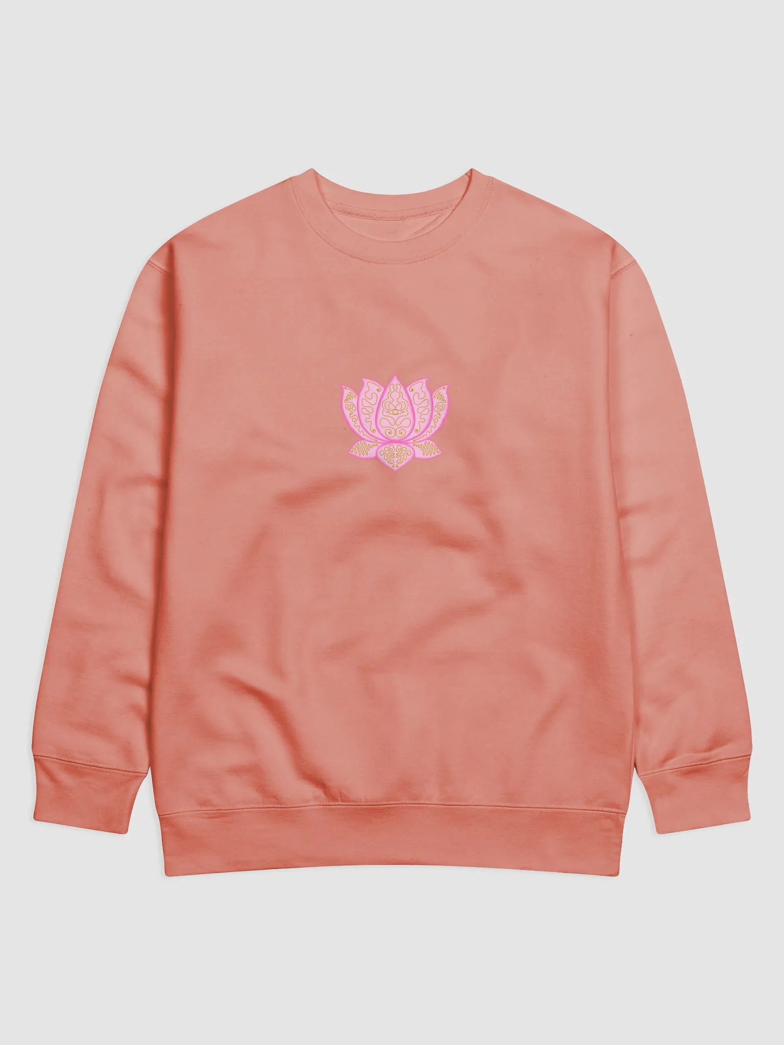 Golden Lotus Blossom Sweatshirt product image (1)