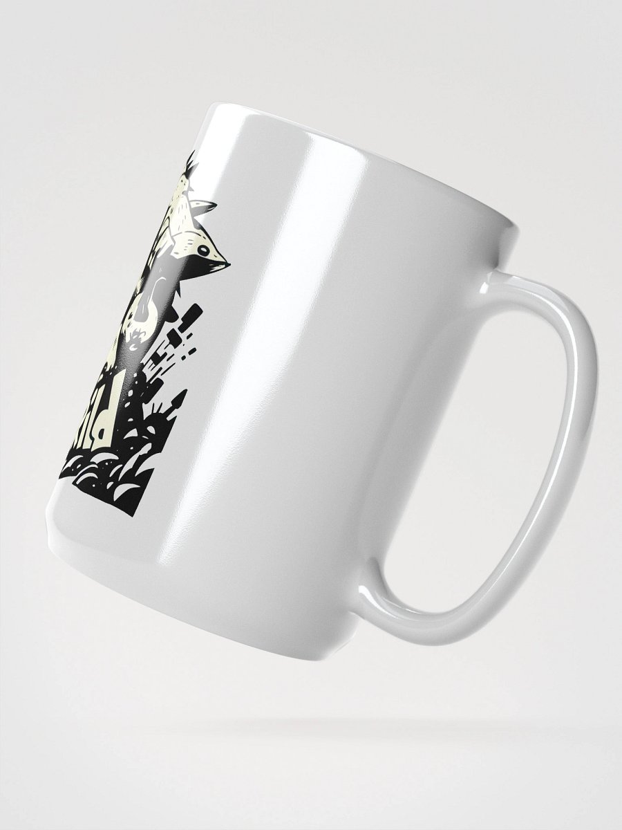 Monochrome Monster: Spin the World Glossy Mug product image (2)