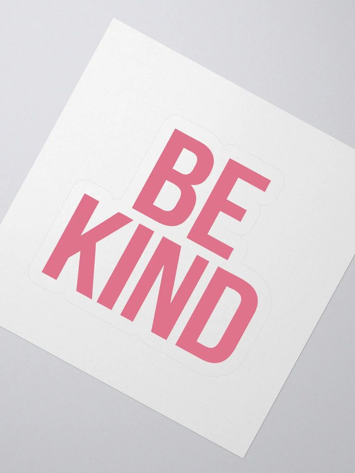 BE KIND Kiss Cut Stickers product image (6)