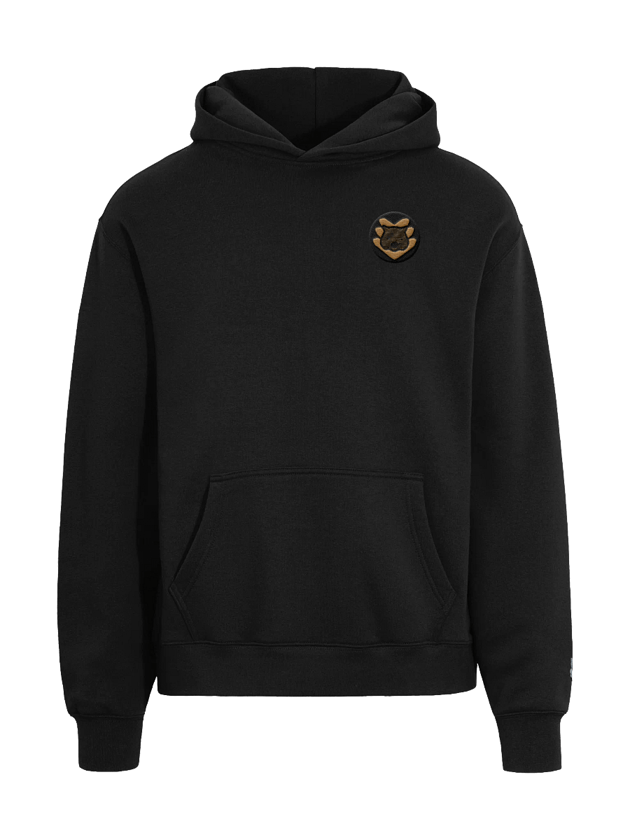 SGT Wombat Embroided Hoodie With Choccy Sleeve Design product image (3)