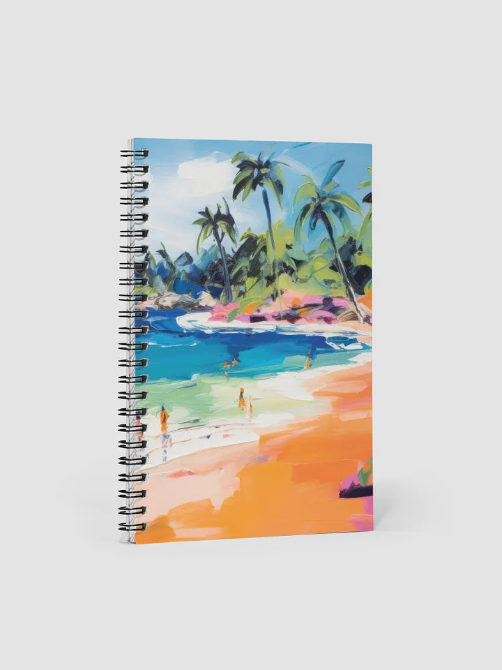 Tropical Beach Paradise Spiral Notebook product image (1)