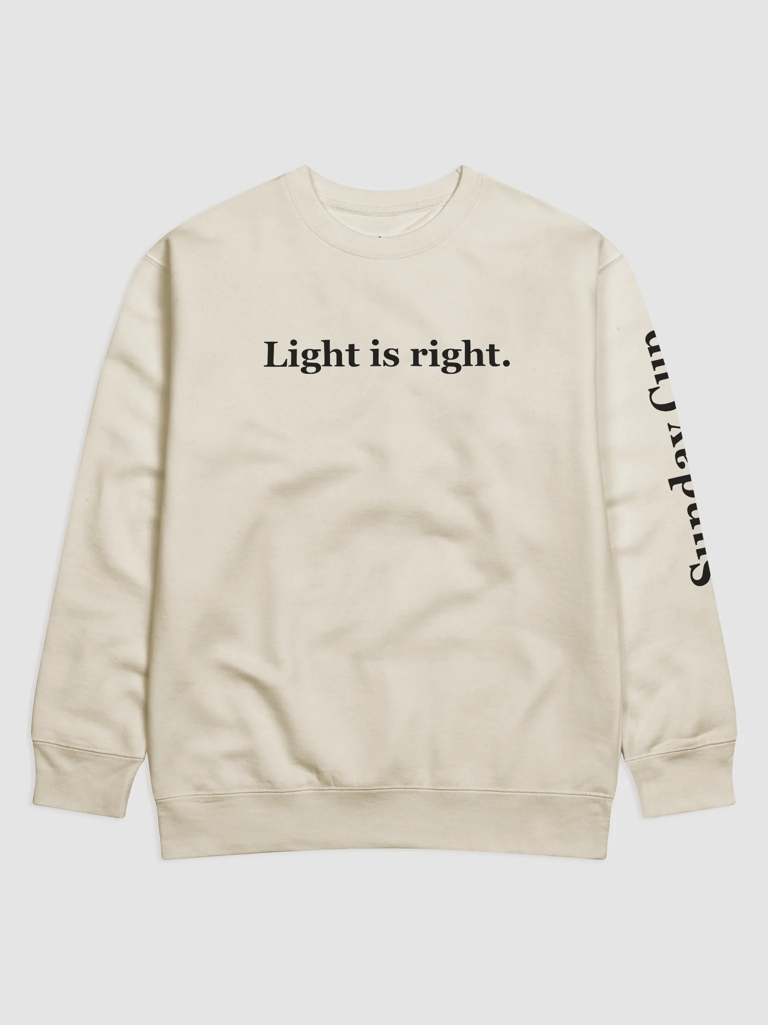 Light is Right (clean, sweater) product image (1)
