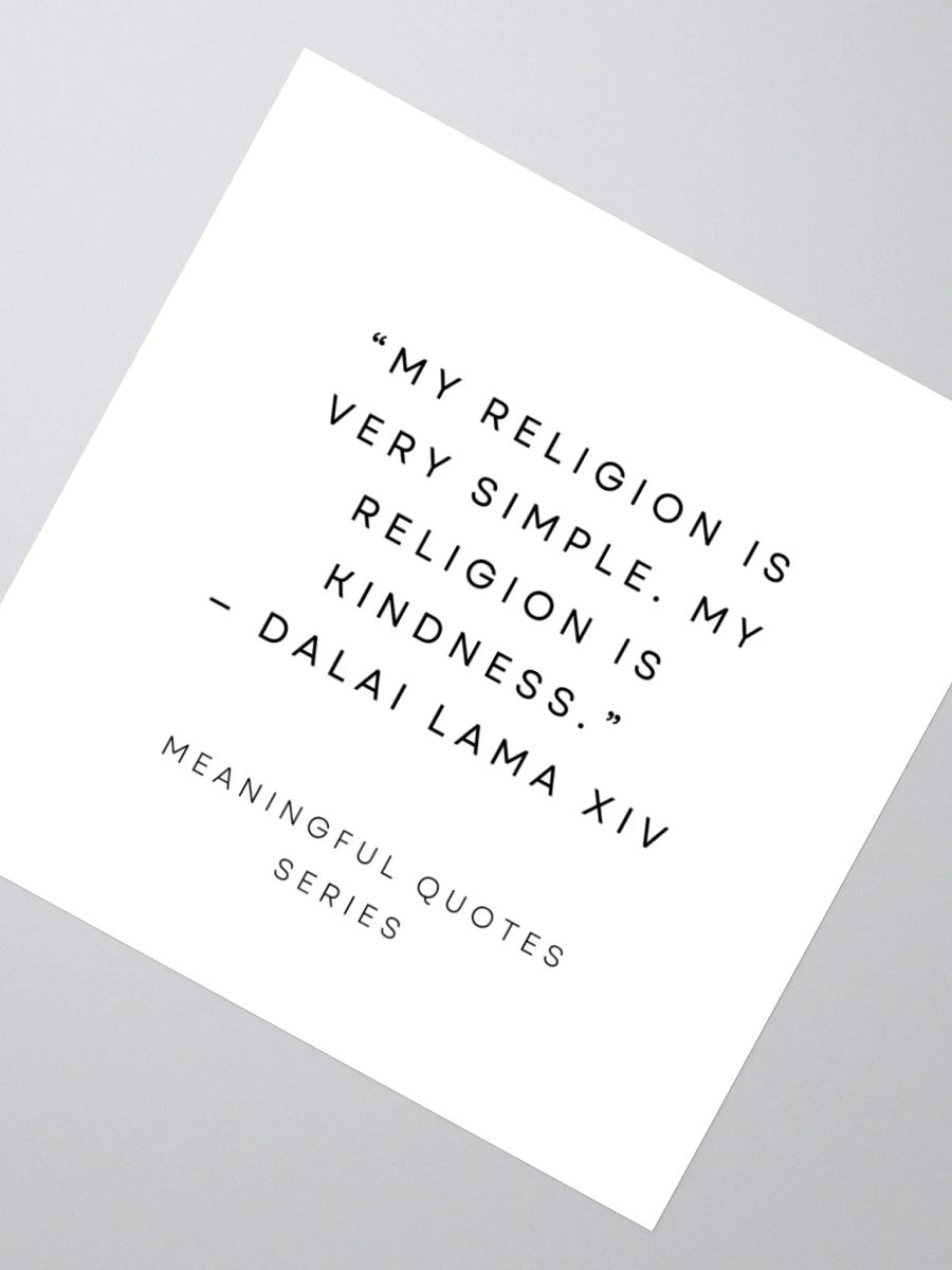 Kindness Quotes Kiss Cut Stickers product image (4)