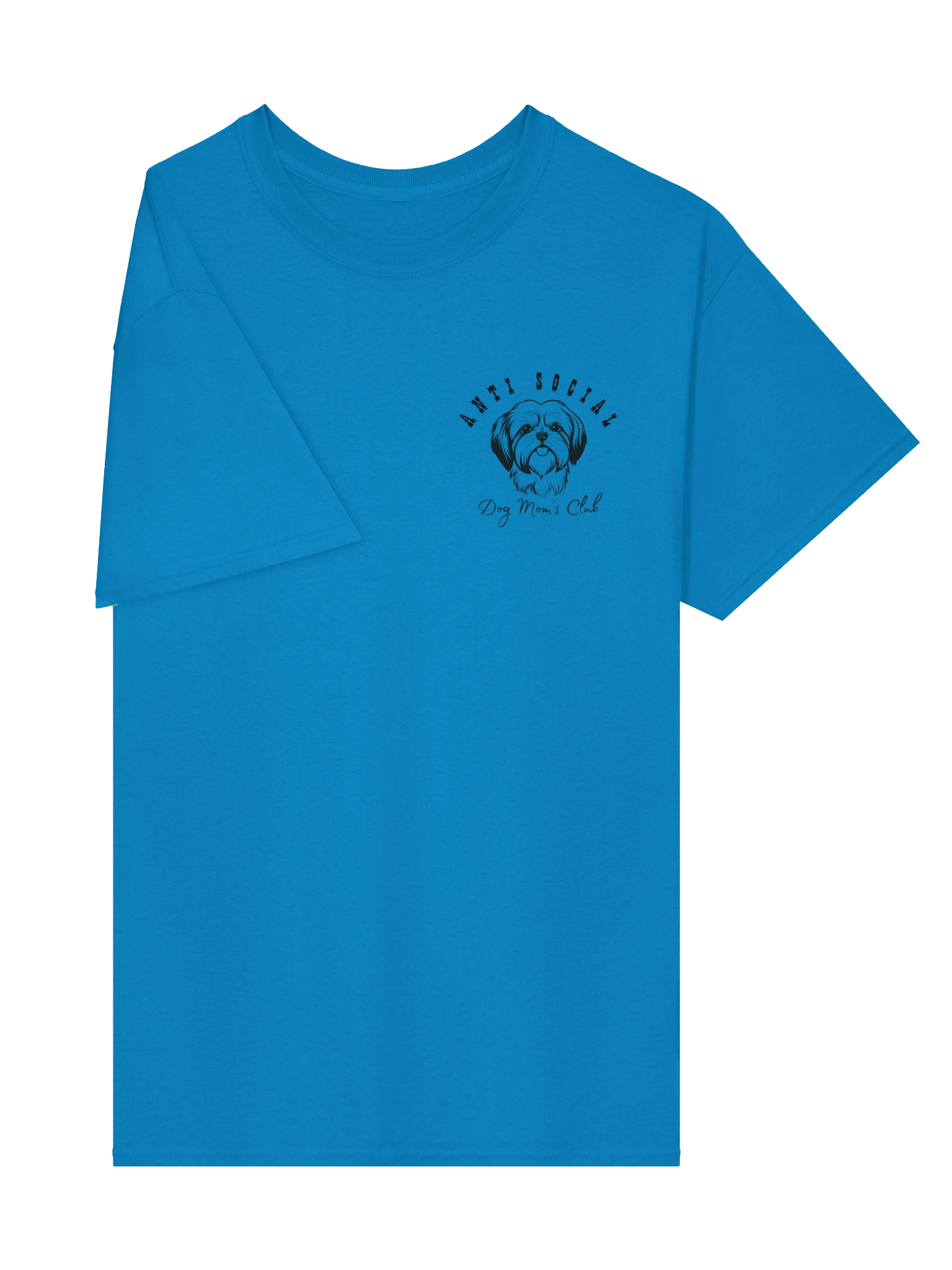 Long-Haired Dog Mom Club Tee product image (40)