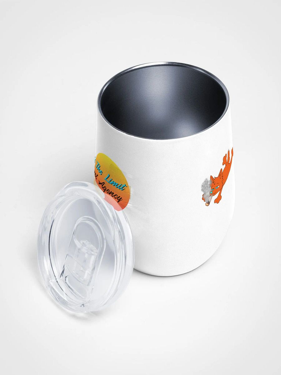 Sky's The Limit Travel Agency Wine Tumbler product image (3)
