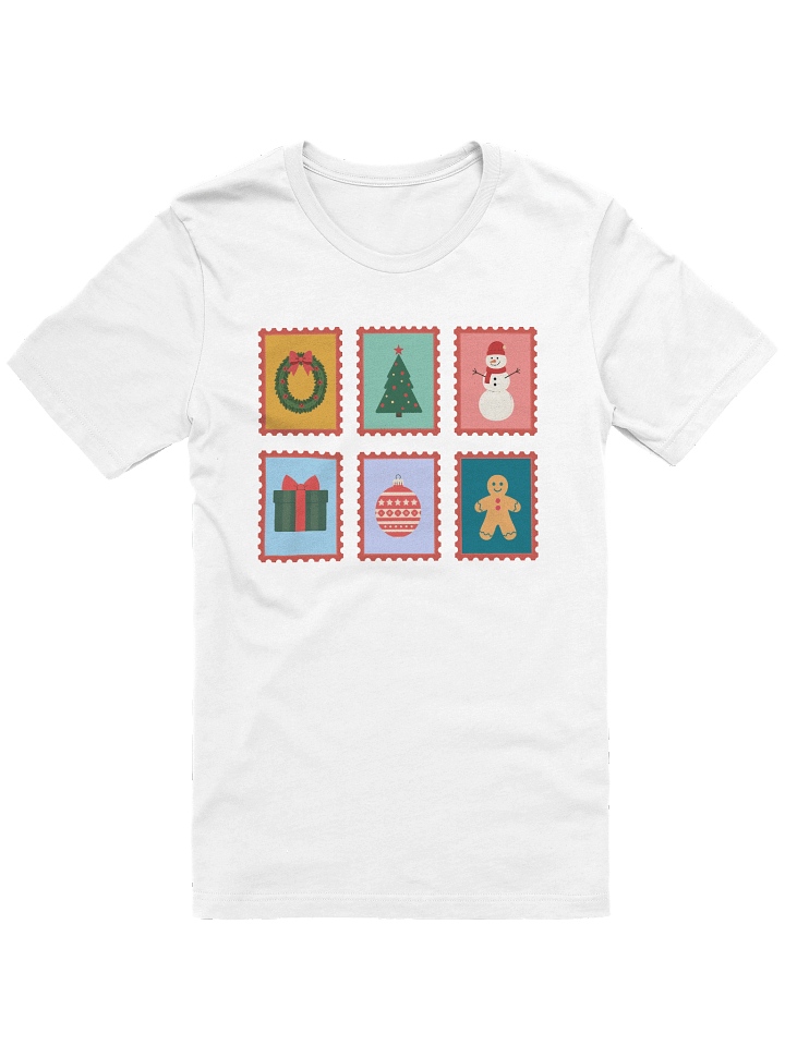 Christmas Stamps T-Shirt, Christmas t-shirt product image (1)