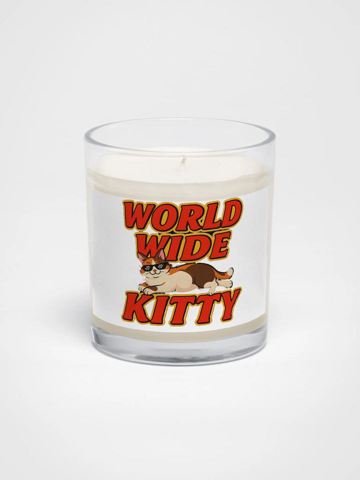 'WORLD WIDE KITTY Soy Wax Candle product image (1)