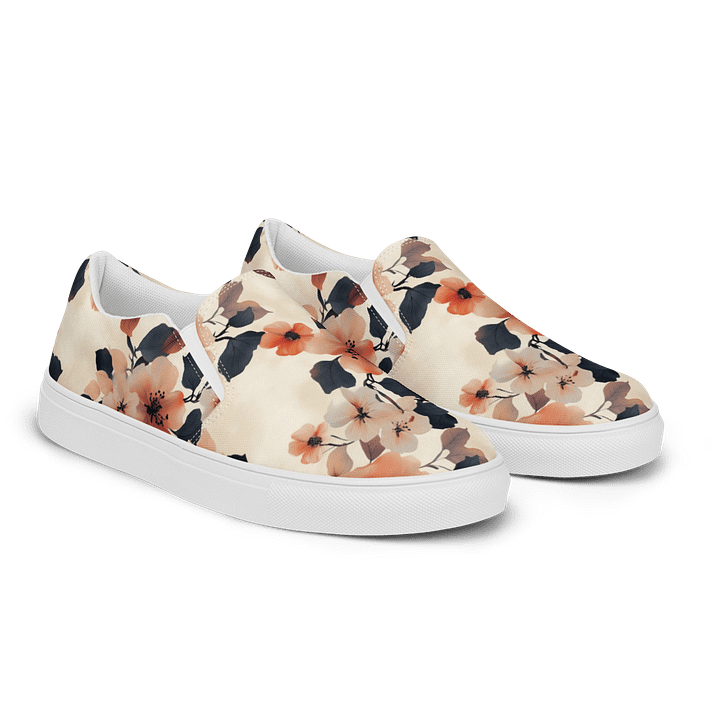 Vintage Floral Slip-On Shoes product image (1)