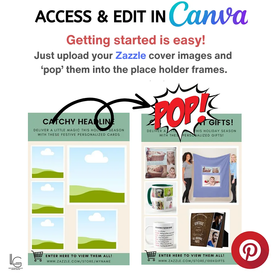 40 Pinterest PIN Templates product image (3)