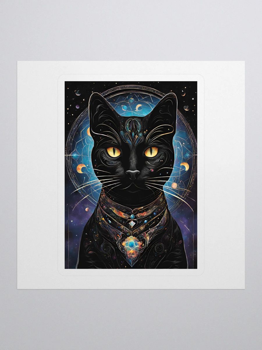 Cosmic Cat Fantasy Kiss Cut Stickers product image (1)