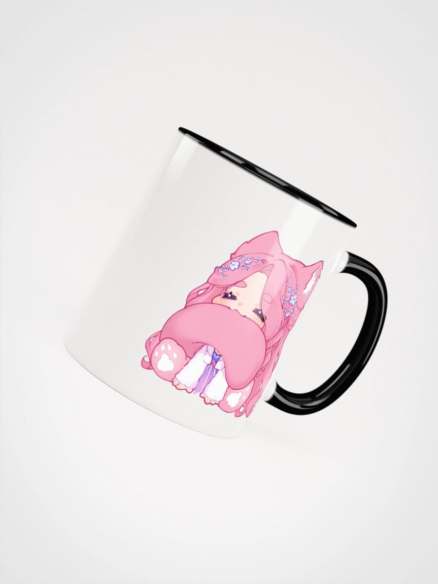Nom Pink Cat Ceramic Mug product image (4)