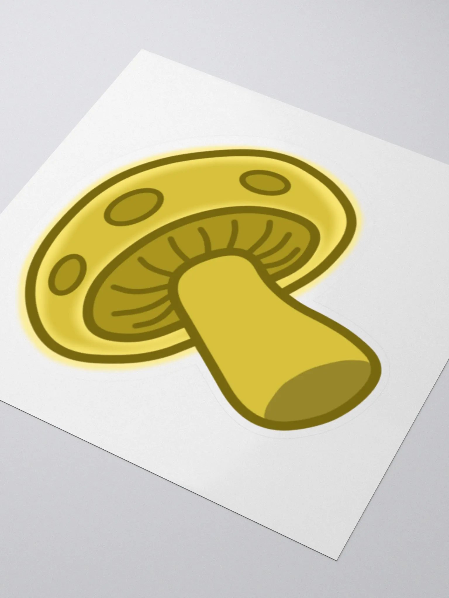 ManaMushroomYellow Sticker product image (3)