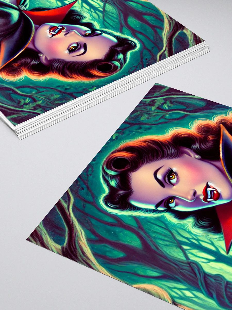 Beautiful Vampire Kiss Cut Stickers product image (4)
