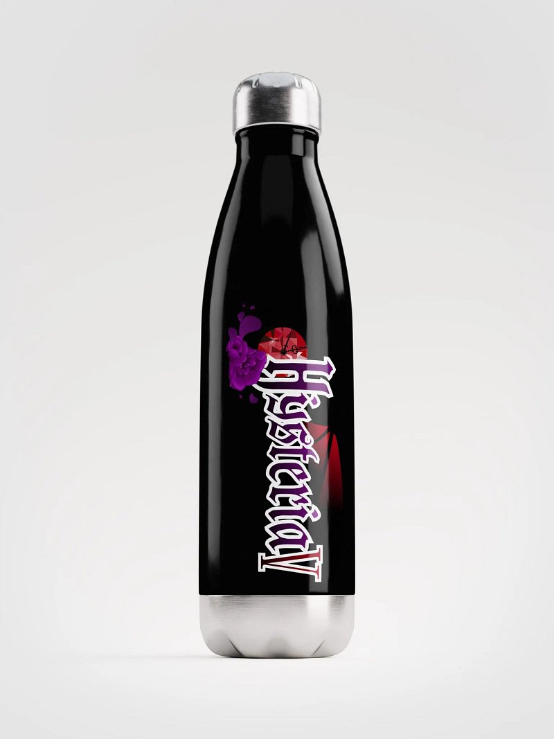 HysteriaV - VTuber Stainless Steel Water Bottle