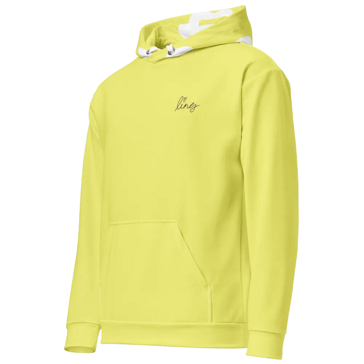 Lingling Kwong Eggs Design Unisex Hoodie (Yellow) product image (2)