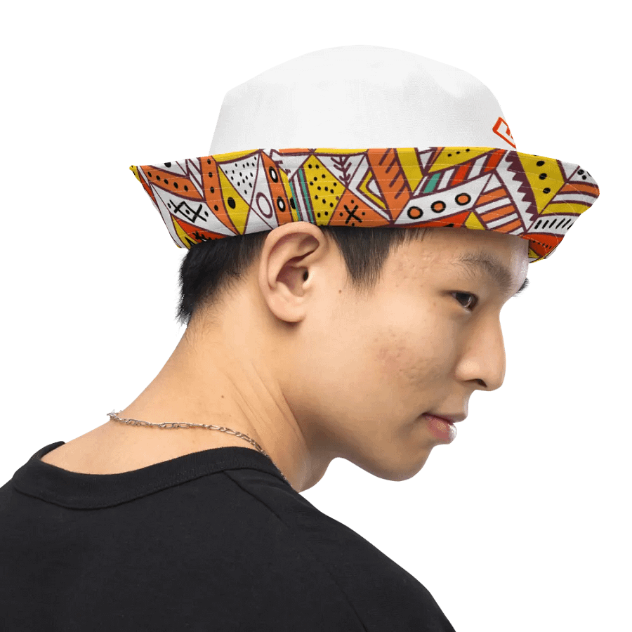 Vibrant Geometric Reversible Bucket Hat product image (12)