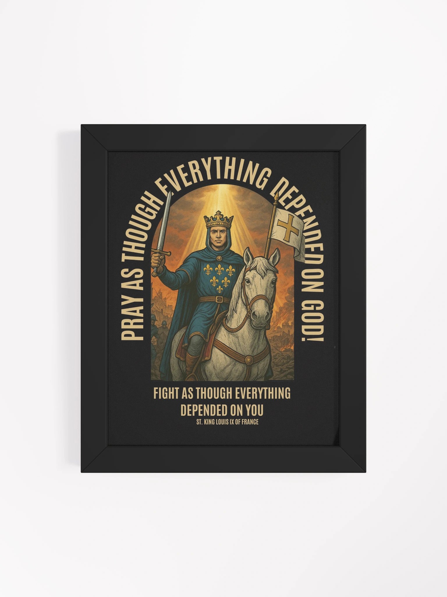 King Louis IX Framed Poster product image (28)
