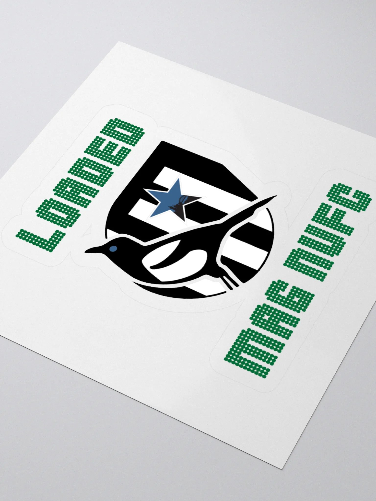 Loaded Mag NUFC Kiss Cut Stickers product image (3)