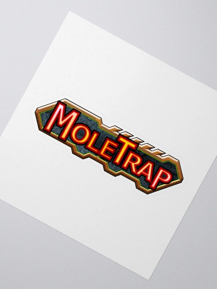 Moletrap logo Sticker product image (5)