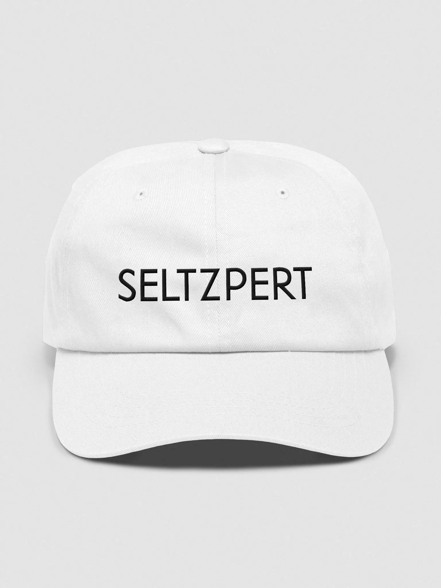 Seltzpert Dad Cap (White) product image (1)