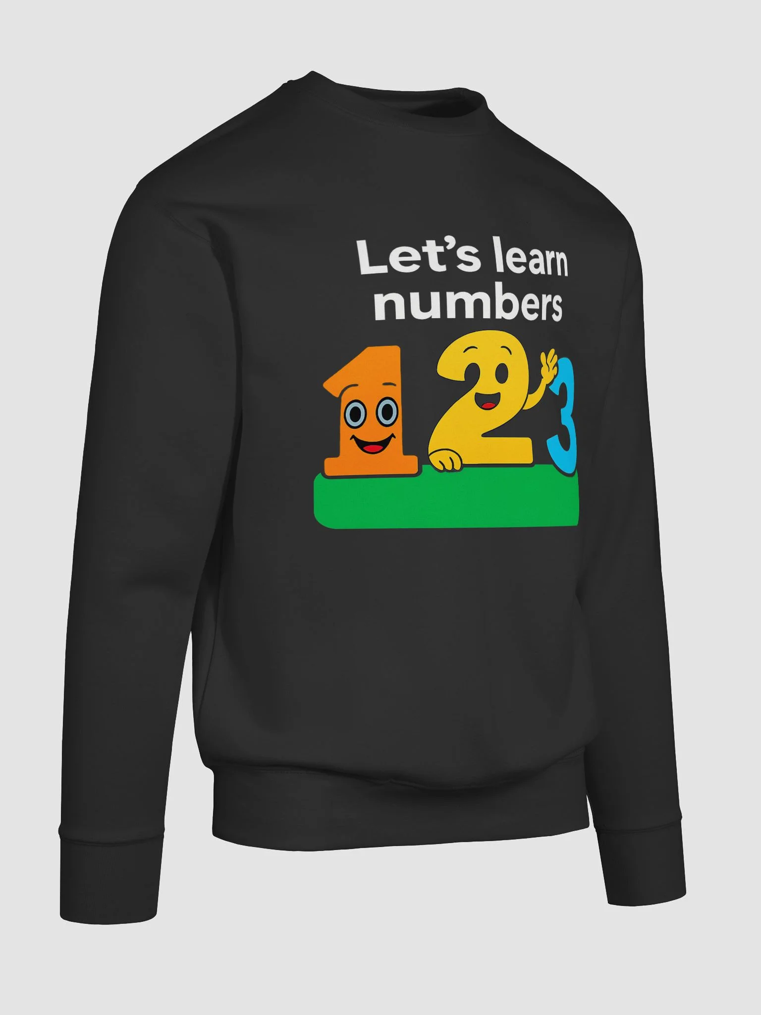 Playful Numbers Cartoon Sweatshirt product image (10)