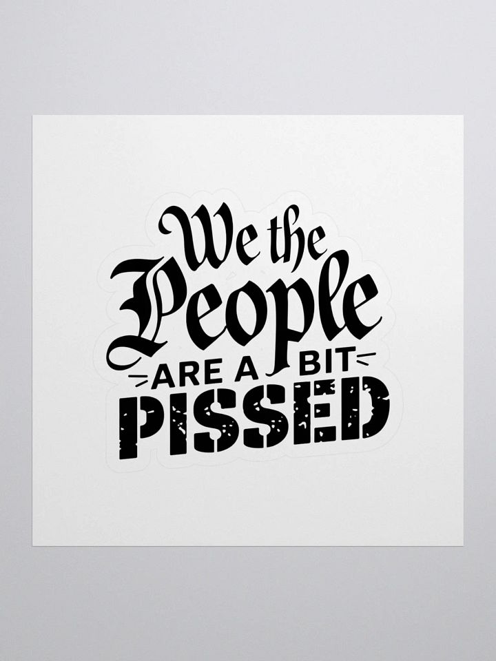 We the People - Kiss Cut Stickers product image (1)