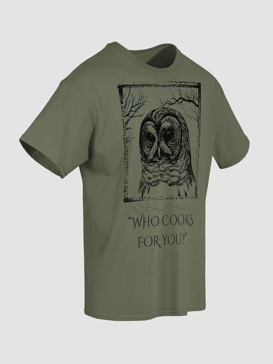 Barred Owl - "Who Cooks For You?" Call Animal Shirt product image (43)