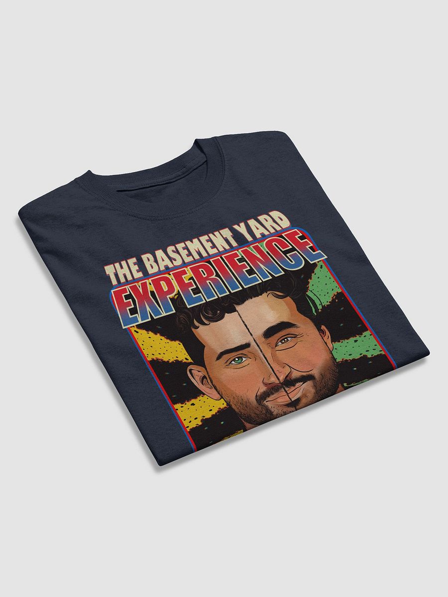 Split Face Basement Yard Experience Tee product image (5)