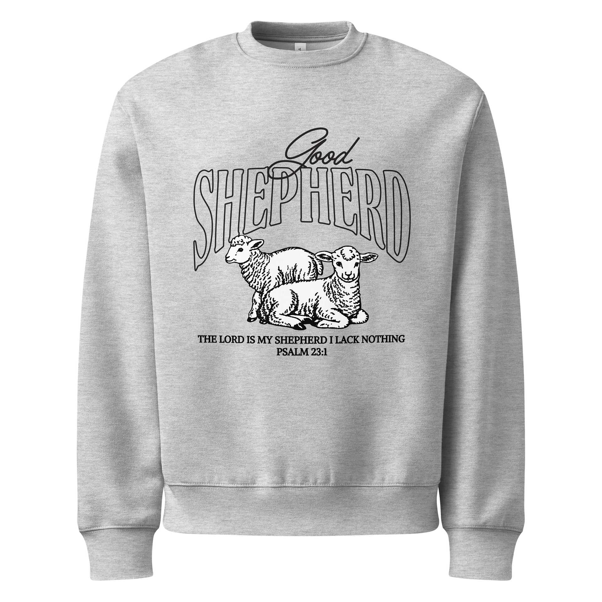 Shepherd’s Care Oversized Sweatshirt product image (1)