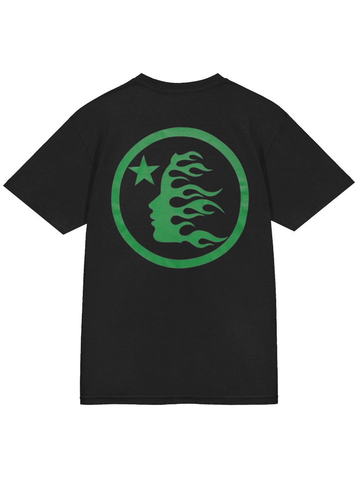Hellstar Classic T-shirt (Regular Print) Black/Green product image (2)