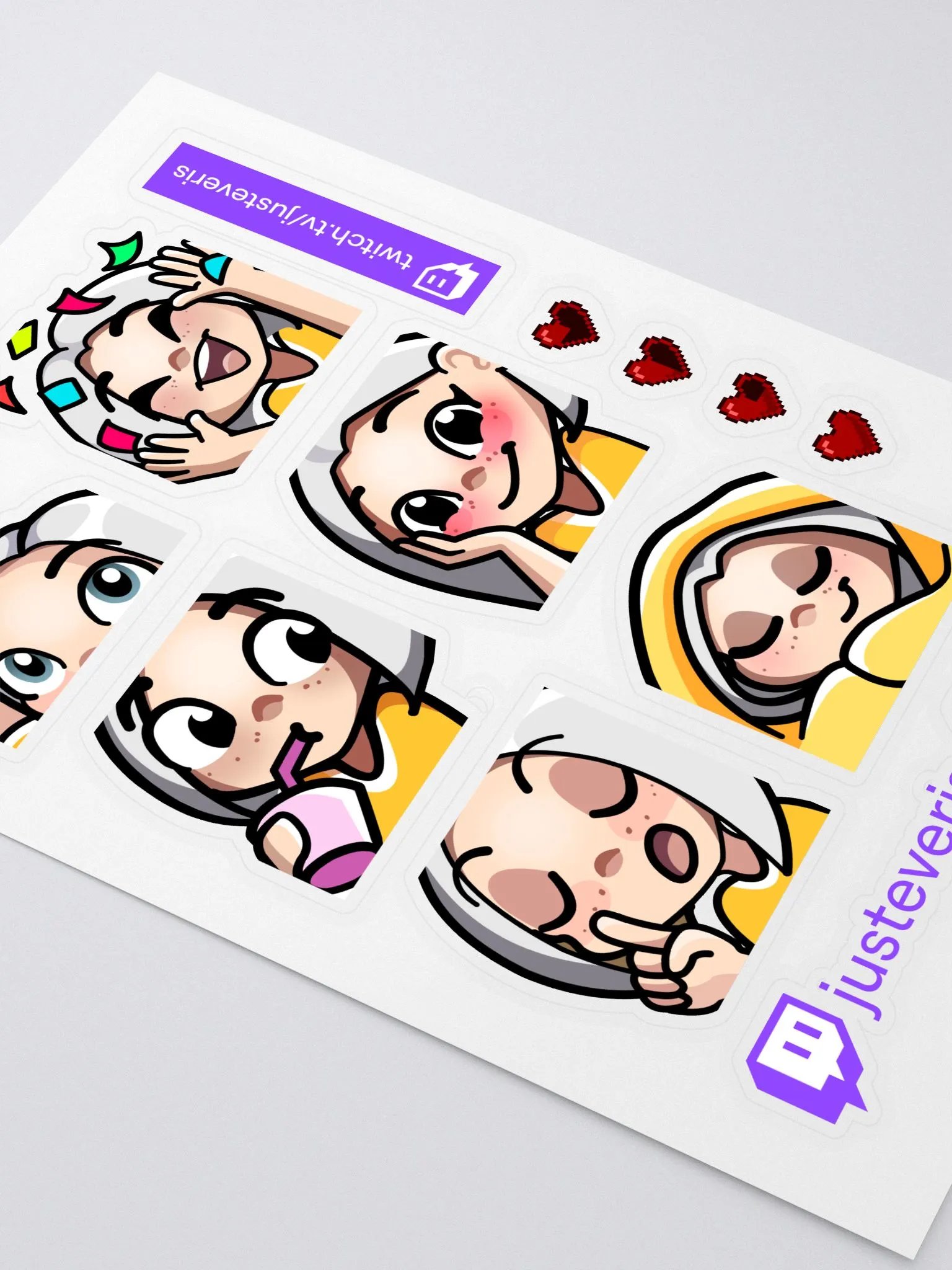 justEveris Emote Stickers product image (2)