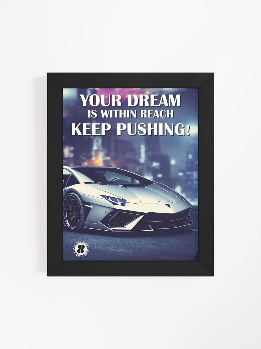 Your Dream Within Reach #1 poster product image (4)