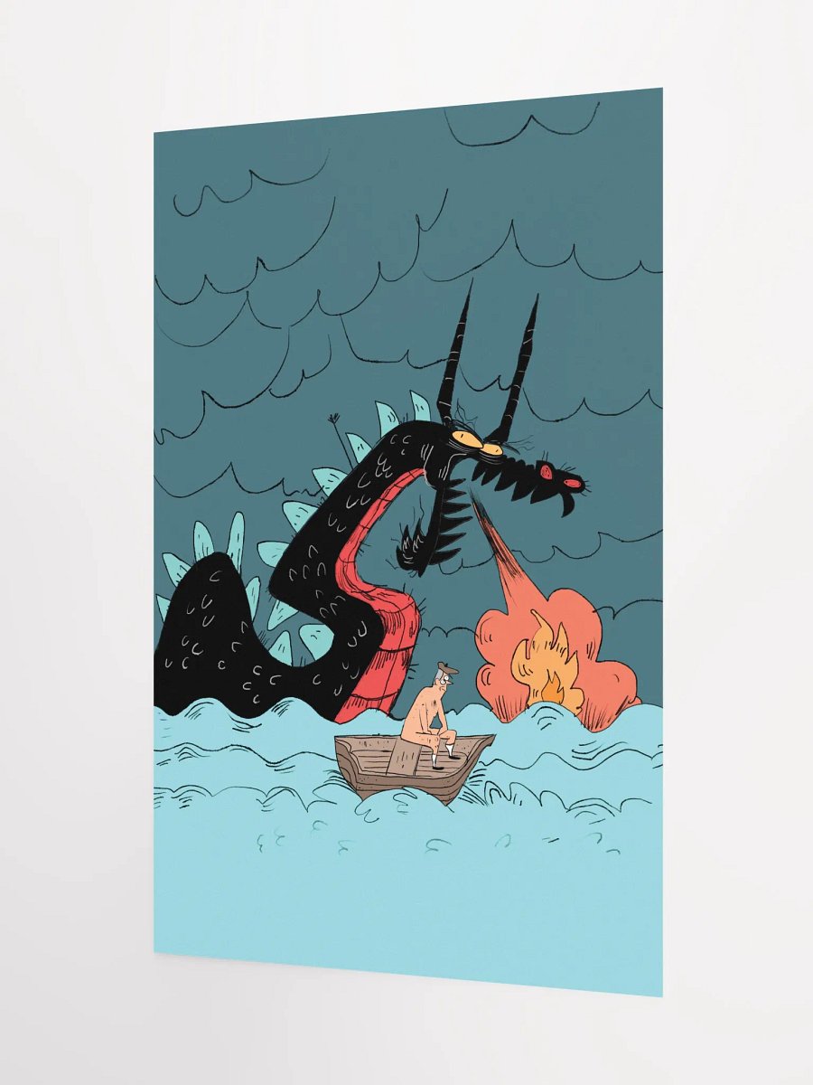 poster- the naked sailor who doesn't care anymore product image (3)