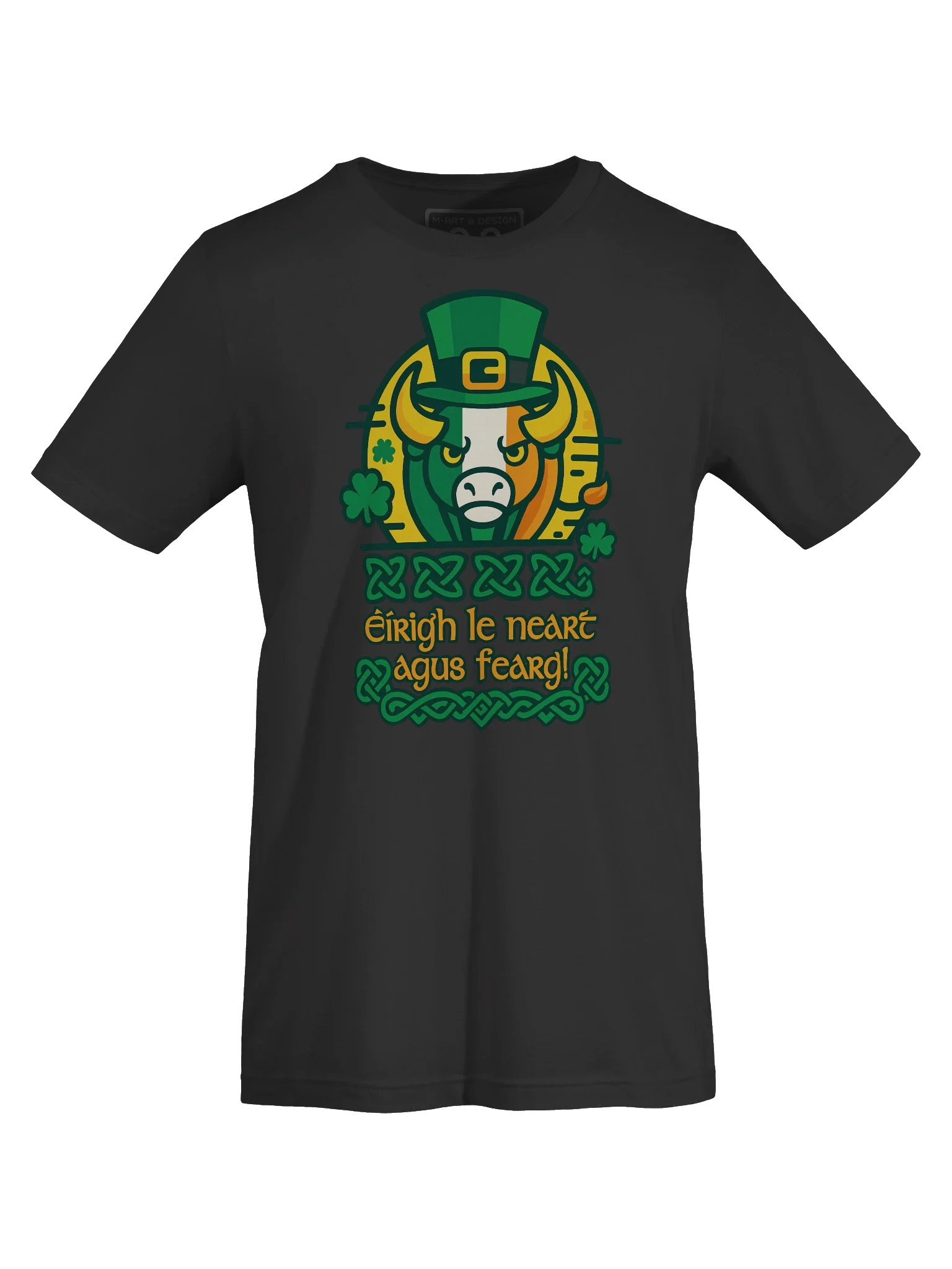 Éirigh Power Tee – Celtic Fury Meets Street Art Swagger" product image (7)