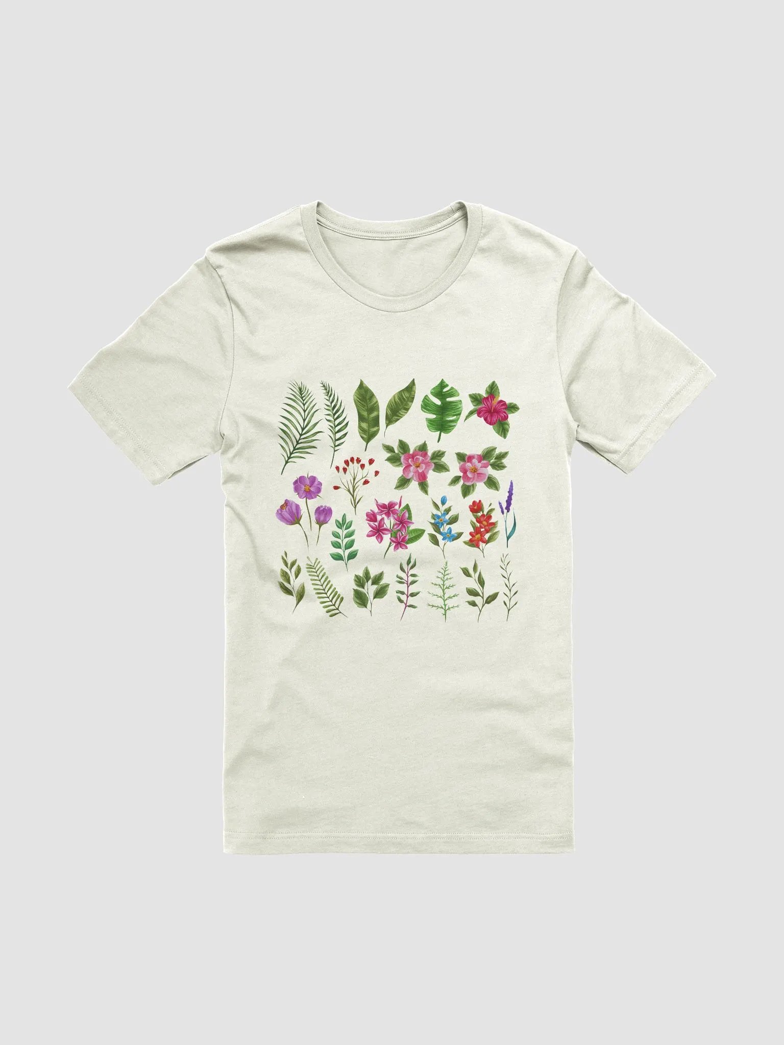 Simple Floral Beauty T-shirt product image (3)