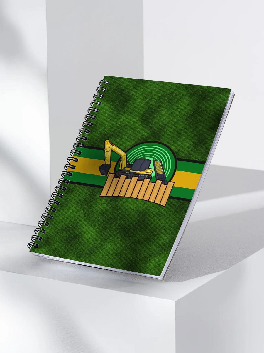 Excavator Exploration Spiral Notebook product image (3)