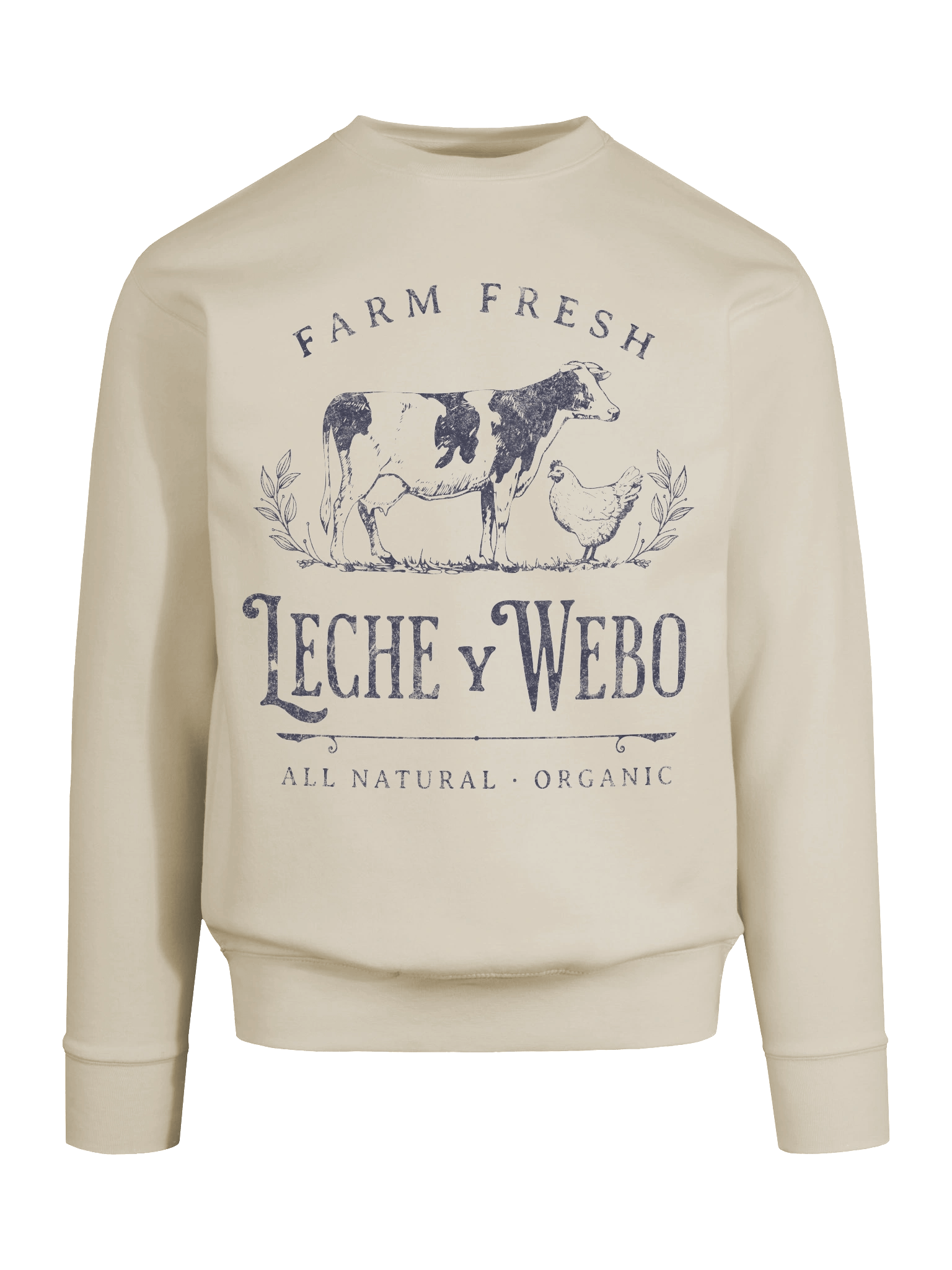 Leche y Webo Premium Crewneck Sweatshirt product image (6)