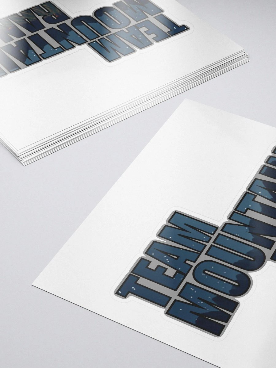 Team Mountain Range Sticker product image (5)