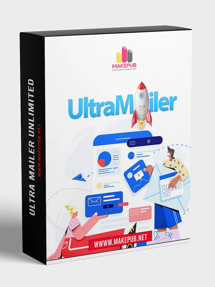 UltraMailer v3.5 - برنامج البريد الإلكتروني الجماعي للتسويق عبر البريد الإلكتروني product image (1)