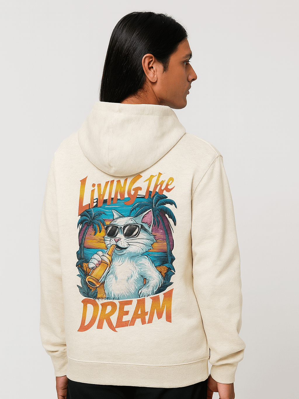 Beach Cat Vibes Hoodie product image (1)