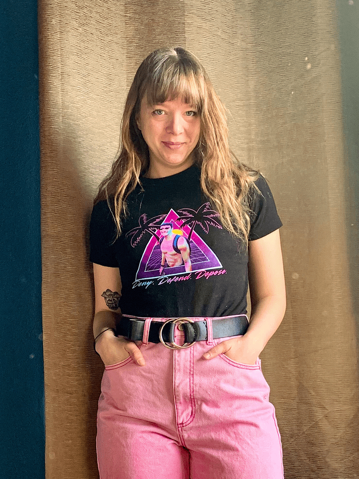 Vaporwave Vigilante Tee product image (2)